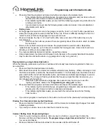 Preview for 2 page of Gentex HomeLink 2-Button Programming And Information Manual