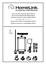 Предварительный просмотр 1 страницы Gentex HomeLink PR433-4 Manual