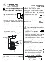 Предварительный просмотр 6 страницы Gentex HomeLink PR433-4 Manual