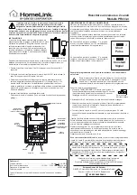 Предварительный просмотр 7 страницы Gentex HomeLink PR433-4 Manual