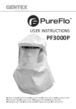 Preview for 1 page of Gentex PureFlo PF3000P User Instructions