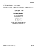 Preview for 72 page of Gentherm P-5100 Operating Manual