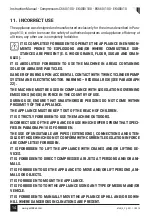 Preview for 14 page of GENTILIN C660/100 Instruction Manual