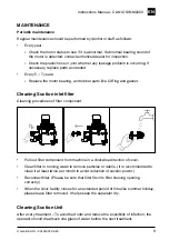 Preview for 9 page of GENTILIN Clinic SW-M2000 Instruction Manual