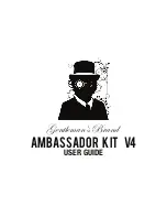 Gentleman’s Brand Ambassador kit v4 User Manual предпросмотр