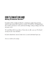 Preview for 2 page of Gentleman’s Brand Ambassador kit v4 User Manual