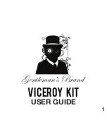 Gentleman’s Brand Viceroy User Manual preview