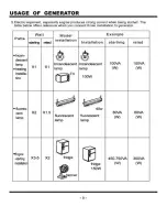 Предварительный просмотр 11 страницы GENTRON 3500RV Owner'S Manual