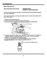 Предварительный просмотр 18 страницы GENTRON 3500RV Owner'S Manual