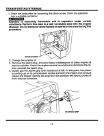 Предварительный просмотр 21 страницы GENTRON 3500RV Owner'S Manual