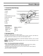 Preview for 2 page of GENTRON 4200 PSI Owner'S Manual