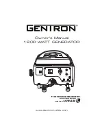 GENTRON APG3301C Owner'S Manual preview