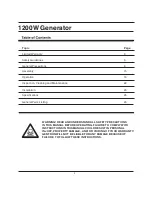 Preview for 3 page of GENTRON APG3301C Owner'S Manual