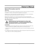 Preview for 12 page of GENTRON APG3301C Owner'S Manual