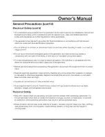 Preview for 10 page of GENTRON G6000LPG Owner'S Manual