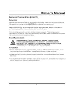 Preview for 12 page of GENTRON G6000LPG Owner'S Manual