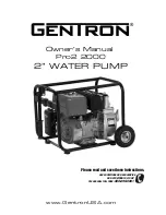 Preview for 1 page of GENTRON Pro2 2000 Owner'S Manual