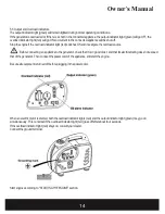 Preview for 16 page of GENTRON Sportsman Series Owner'S Manual