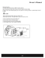 Preview for 27 page of GENTRON Sportsman Series Owner'S Manual