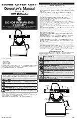 Genuine Factory Parts 49M4260G953 Operator'S Manual предпросмотр