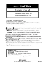 Preview for 1 page of GENUINE E221 V1 370F Instruction Manual