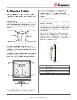 Preview for 3 page of Genvex Optima 100 Design Operating Instructions Manual