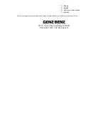 Предварительный просмотр 5 страницы Genz Benz UC5-112T Owner'S Manual