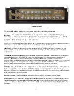 Preview for 2 page of GENZLER ACOUSTIC ARRAY PRO Owner'S Manual