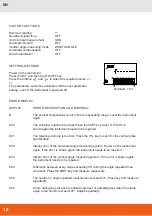 Preview for 12 page of geo-FENNEL FET 402K-L User Manual