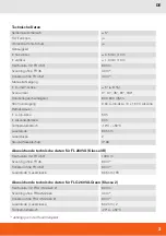 Preview for 3 page of geo-FENNEL FL 260VA User Manual