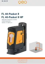 geo-FENNEL FL 40-Pocket II User Manual preview