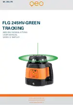 geo-FENNEL FLG 245HV-GREEN User Manual preview