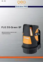 geo-FENNEL FLG 55-Green SP User Manual preview