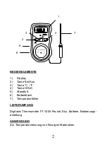 Предварительный просмотр 2 страницы geo-FENNEL FT 1000-Pocket User Manual