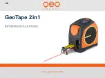 geo-FENNEL GeoTape 2in1 Manual preview