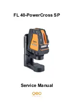 Предварительный просмотр 1 страницы geo-FENNEL Selection PRO FLG 40-PowerCross GREEN SP Service Manual