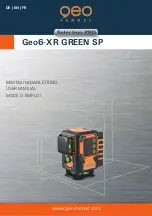 geo-FENNEL Selection PRO Geo6-XR GREEN SP User Manual preview