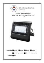 GEO-Industries Nederland GEO-FL-100W-IP65-007 User Manual preview