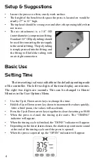 Preview for 4 page of Geo Knight Digital Knight DK20SP User Manual