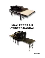 Preview for 1 page of Geo Knight Maxi Press Air Owner'S Manual