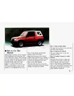 Preview for 7 page of Geo 1993 Tracker Owner'S Manual