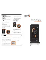 Предварительный просмотр 1 страницы Geo MAN-SO-002 Installation Manual