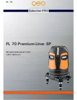 Geo Selection PRO FL 70 User Manual preview