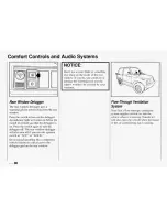 Preview for 87 page of Geo Tracker 1994 Owner'S Manual