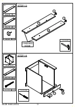 Preview for 13 page of GEOHOME I600-40 Assembly Instruction Manual