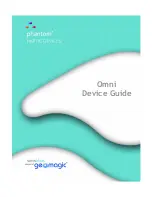 Предварительный просмотр 1 страницы Geomagic Sensable Phantom Omni Device Manual