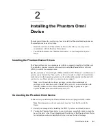 Предварительный просмотр 13 страницы Geomagic Sensable Phantom Omni Device Manual