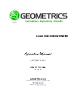 Предварительный просмотр 1 страницы Geometrics G-824A Operation Manual