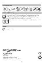 Предварительный просмотр 11 страницы GEONAUTE 8164096 Manual