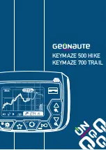 GEONAUTE KEYMAZE 500 HIKE Manual preview